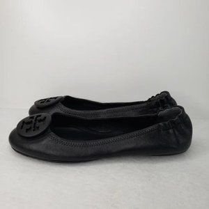 Tory Burch 7.5 Minnie Travel Ballet Flats Women Shoes